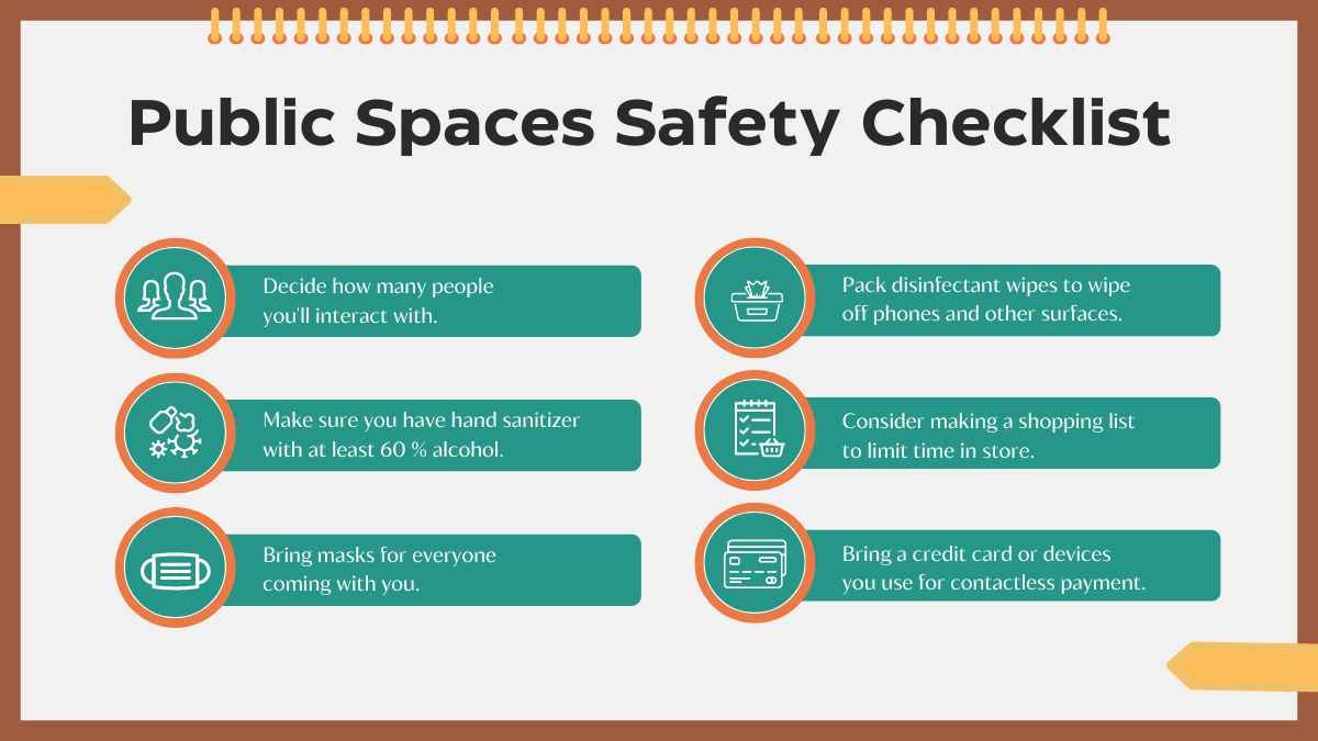 Illustrated Safety Checklist Slides - diapositiva 7