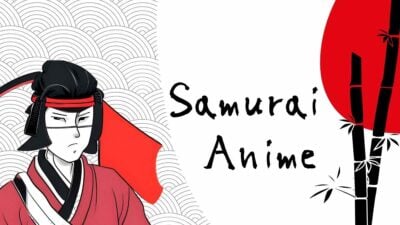 Slide Bergambar Samurai Anime Mini