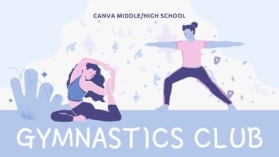 Plantillas Ilustradas para el Club de Gimnasia Escolar