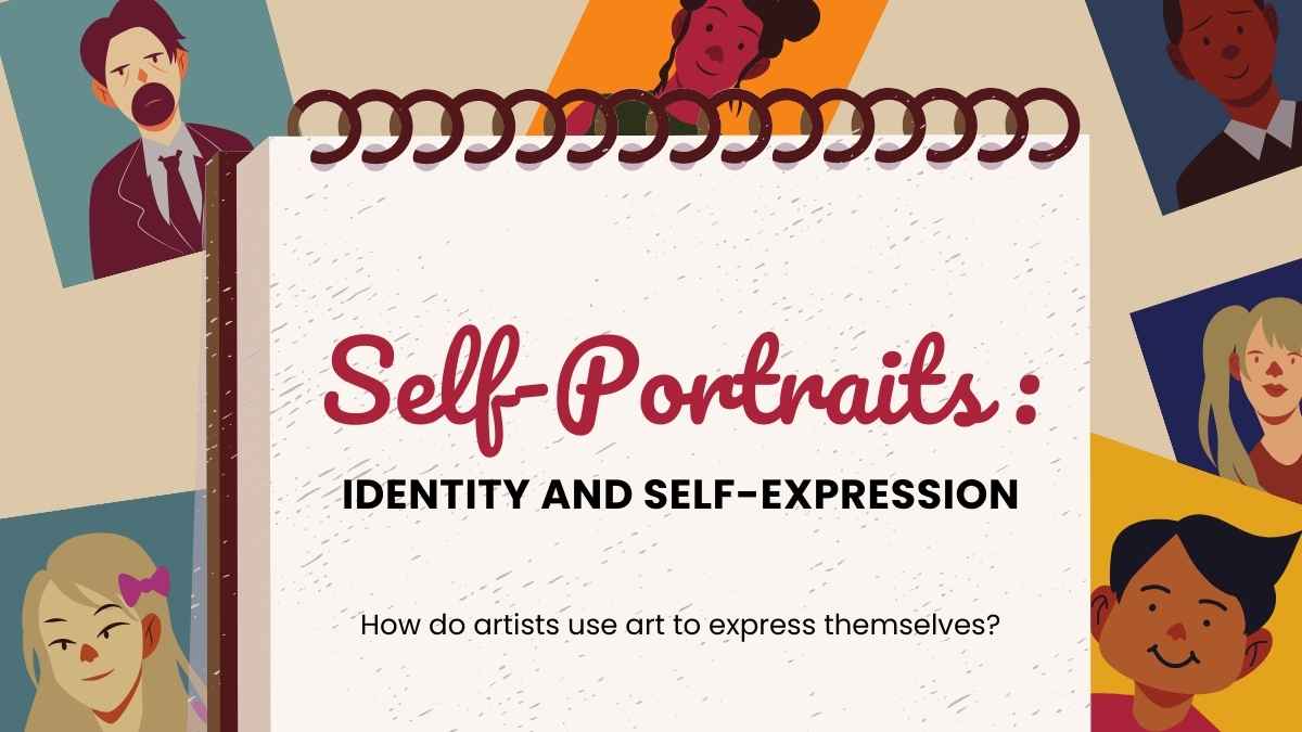 Illustrated Self-Portraits: Identity and Self-Expression Lesson - slide 1