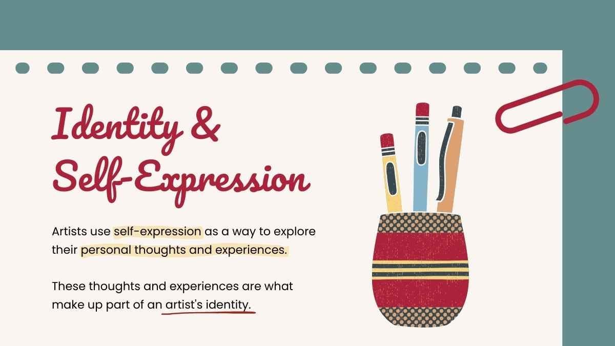 Illustrated Self-Portraits: Identity and Self-Expression Lesson - slide 6