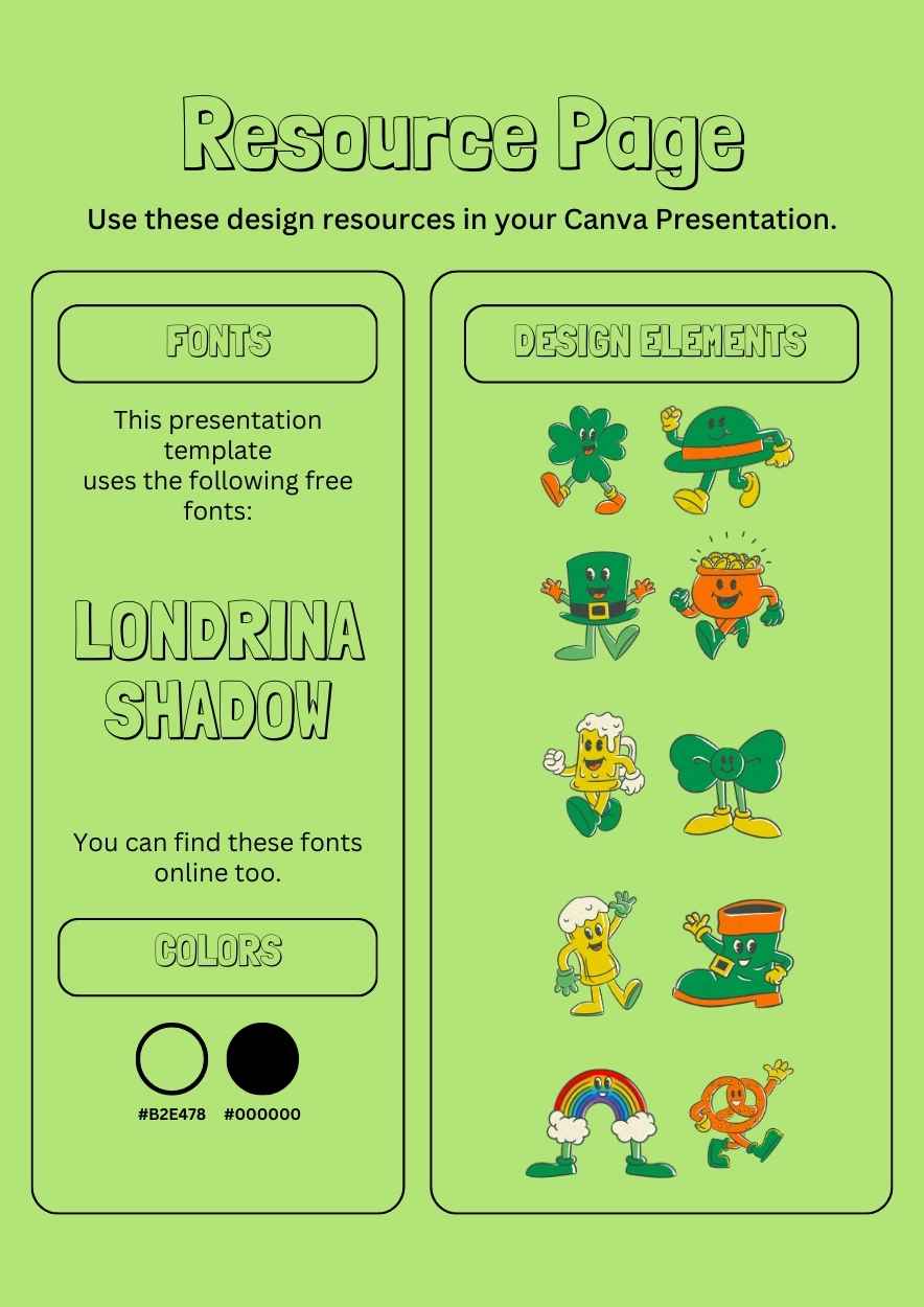 Illustrated St. Patricks Day Art Worksheet - slide 11