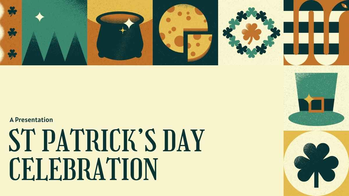 Illustrated St. Patricks Day Slides - slide 1