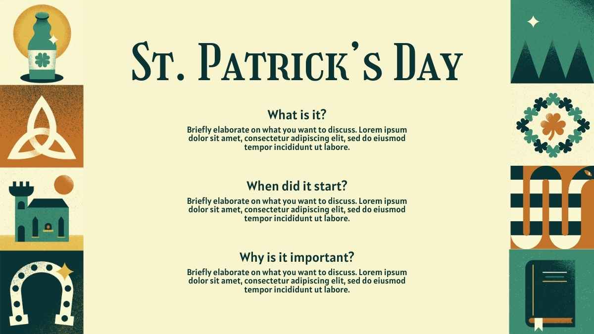 Illustrated St. Patricks Day Slides - slide 5