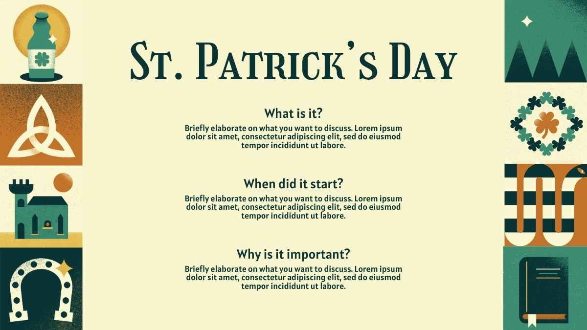 Illustrated St. Patricks Day Slides - diapositiva 5