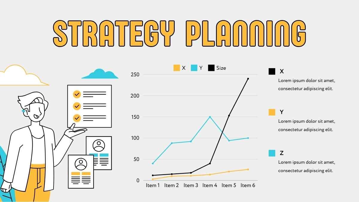 Illustrated Strategic Planning Infographic - diapositiva 12