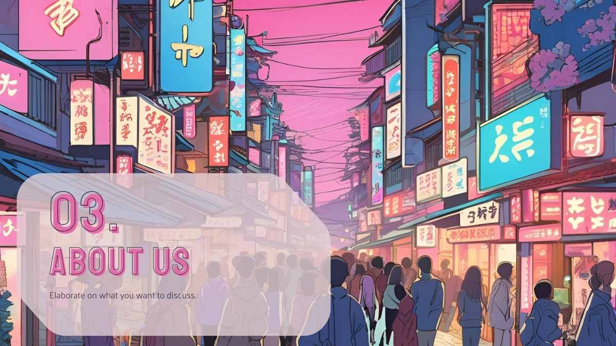 Illustrated Streets of Japan Background - slide 10