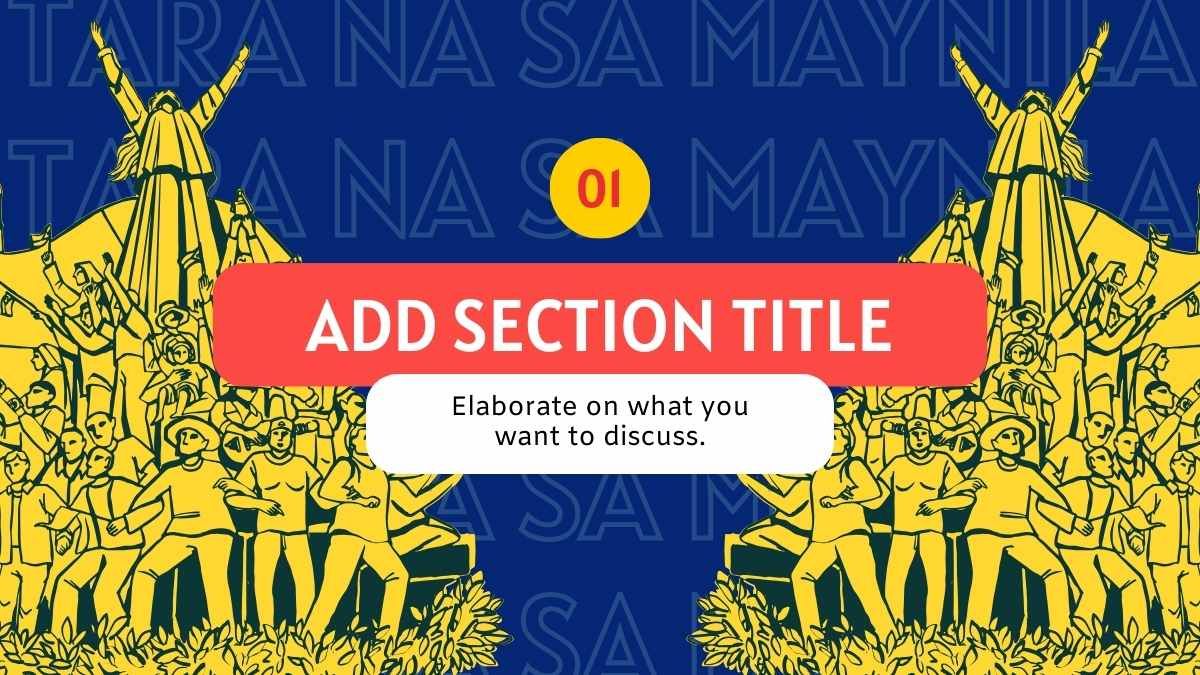 Ilustrasi Slide Tara na sa Maynila - slide 7