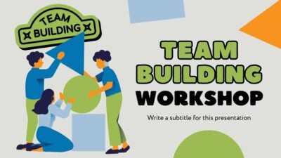 Illustrated Team Building Workshop Slides