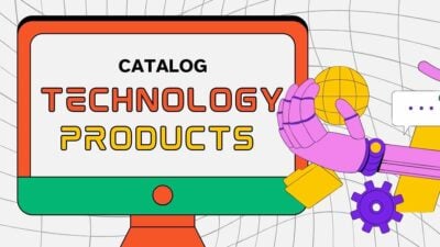 Slide Katalog Produk Teknologi Terkini dengan Gambar Menarik