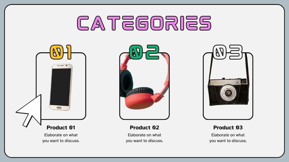 Illustrated Technology Products Catalog Slides - slide 8