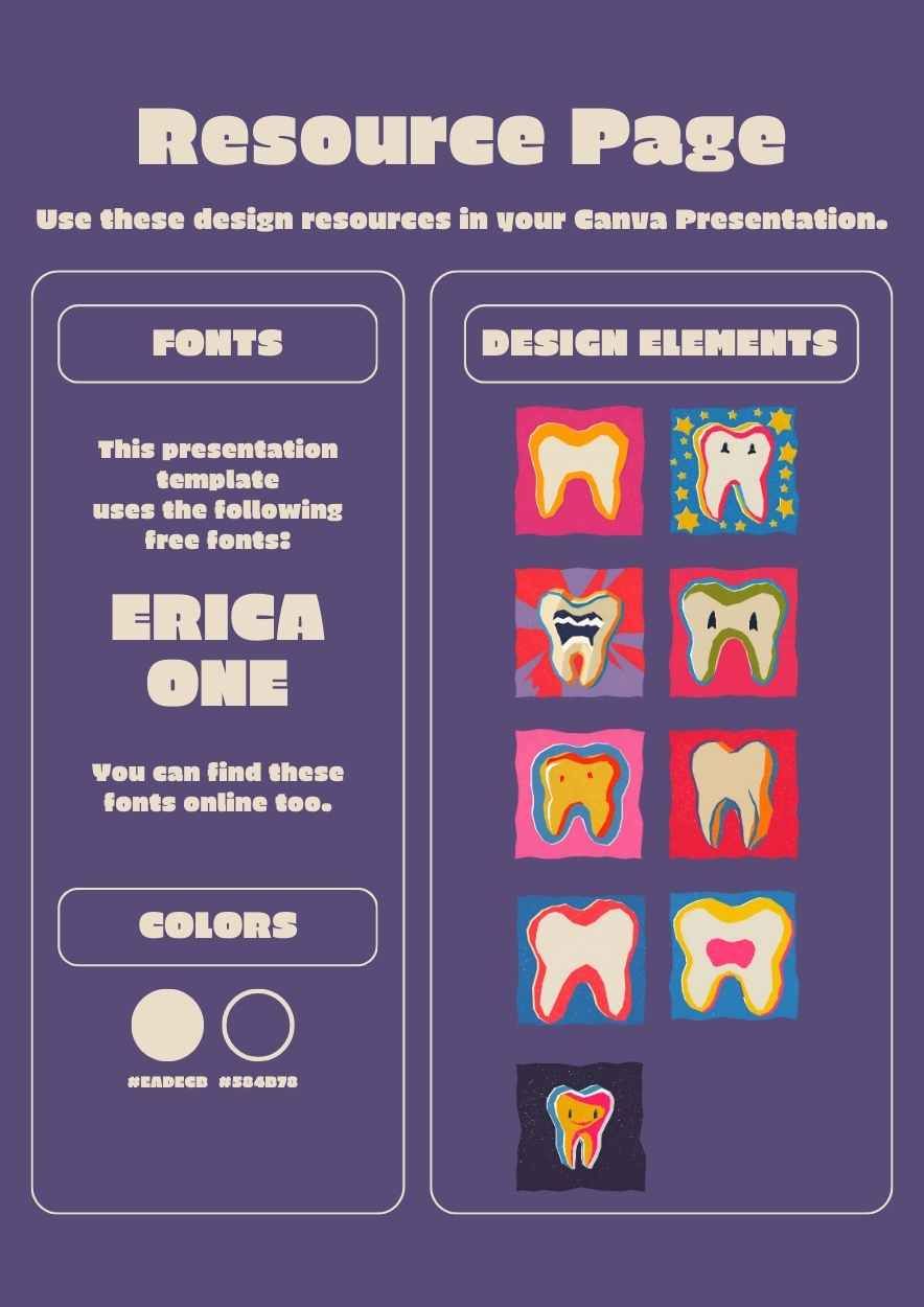 Illustrated Teeth Memory Game Worksheet - diapositiva 3