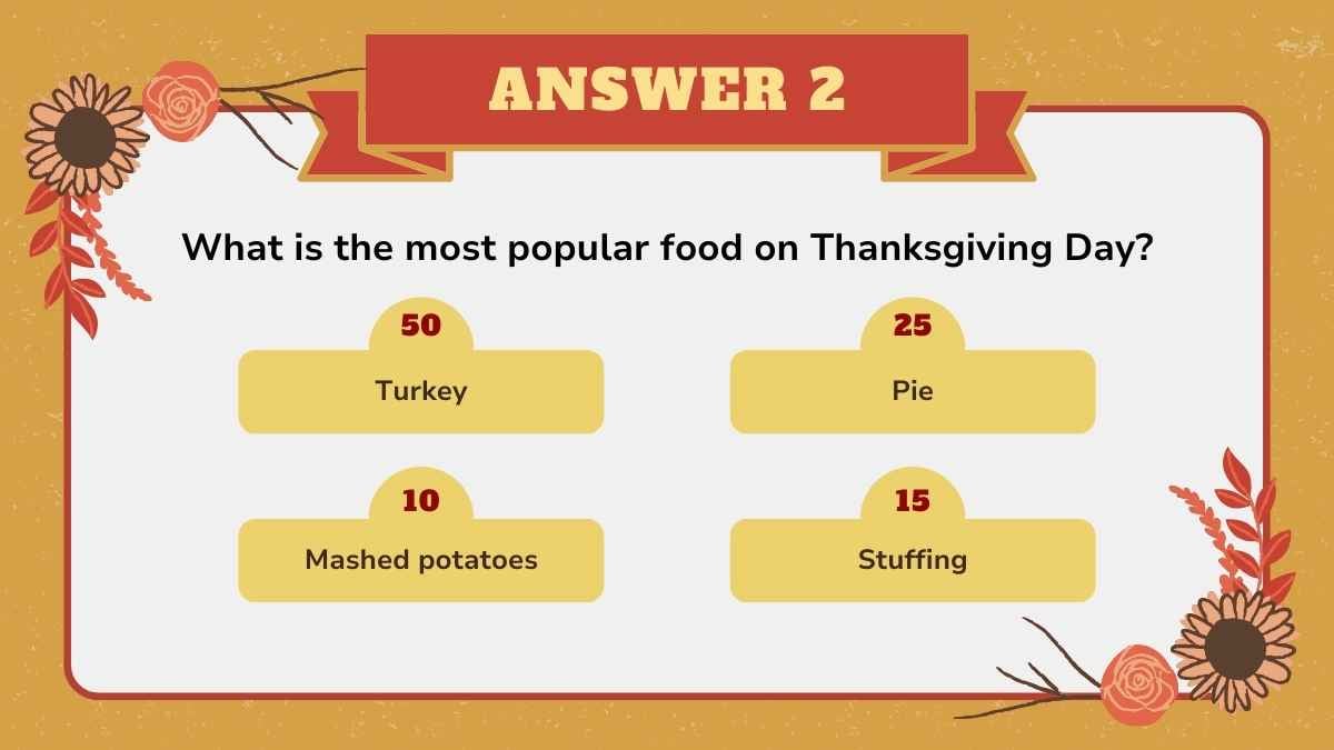 Illustrated Thanksgiving Family Feud Background - slide 12