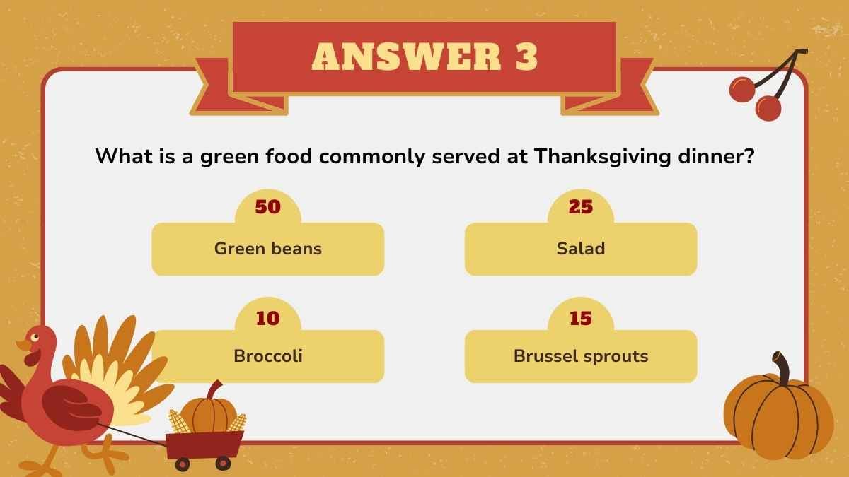 Illustrated Thanksgiving Family Feud Background - slide 15