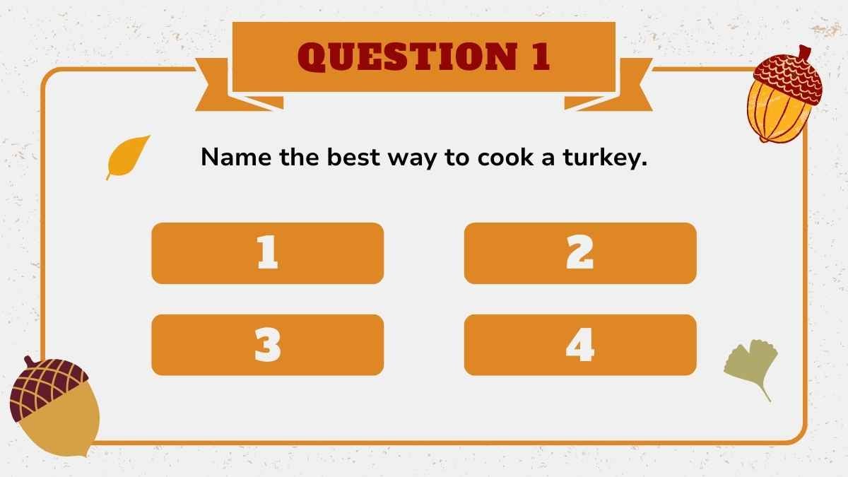 Illustrated Thanksgiving Family Feud Background - slide 7