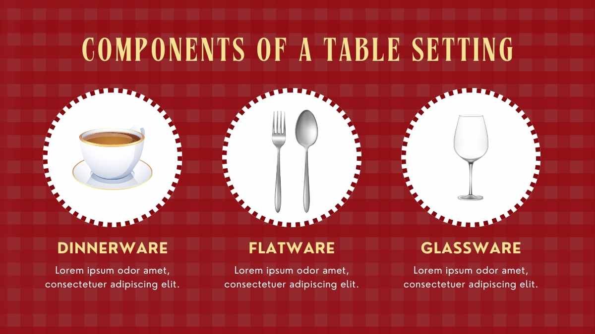 Illustrated Cottagecore Thanksgiving Table Setting Guides - slide 8