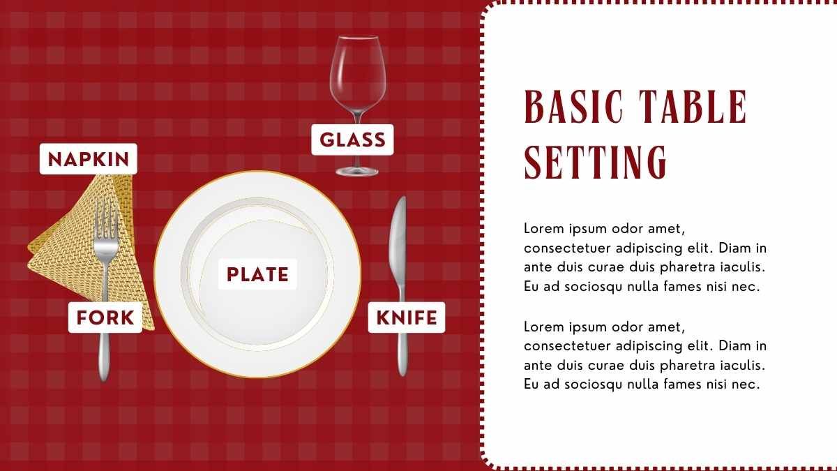 Illustrated Cottagecore Thanksgiving Table Setting Guides - slide 9