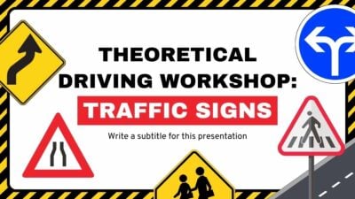 Illustrated Theoretical Driving Workshop: Traffic Signs Slides