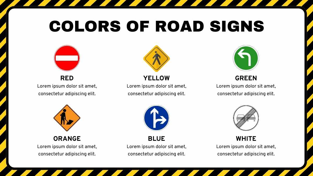 Illustrated Theoretical Driving Workshop: Traffic Signs Slides - slide 10