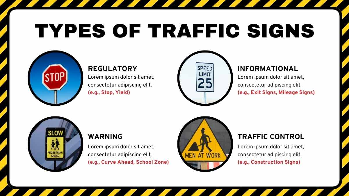 Illustrated Theoretical Driving Workshop: Traffic Signs Slides - slide 8