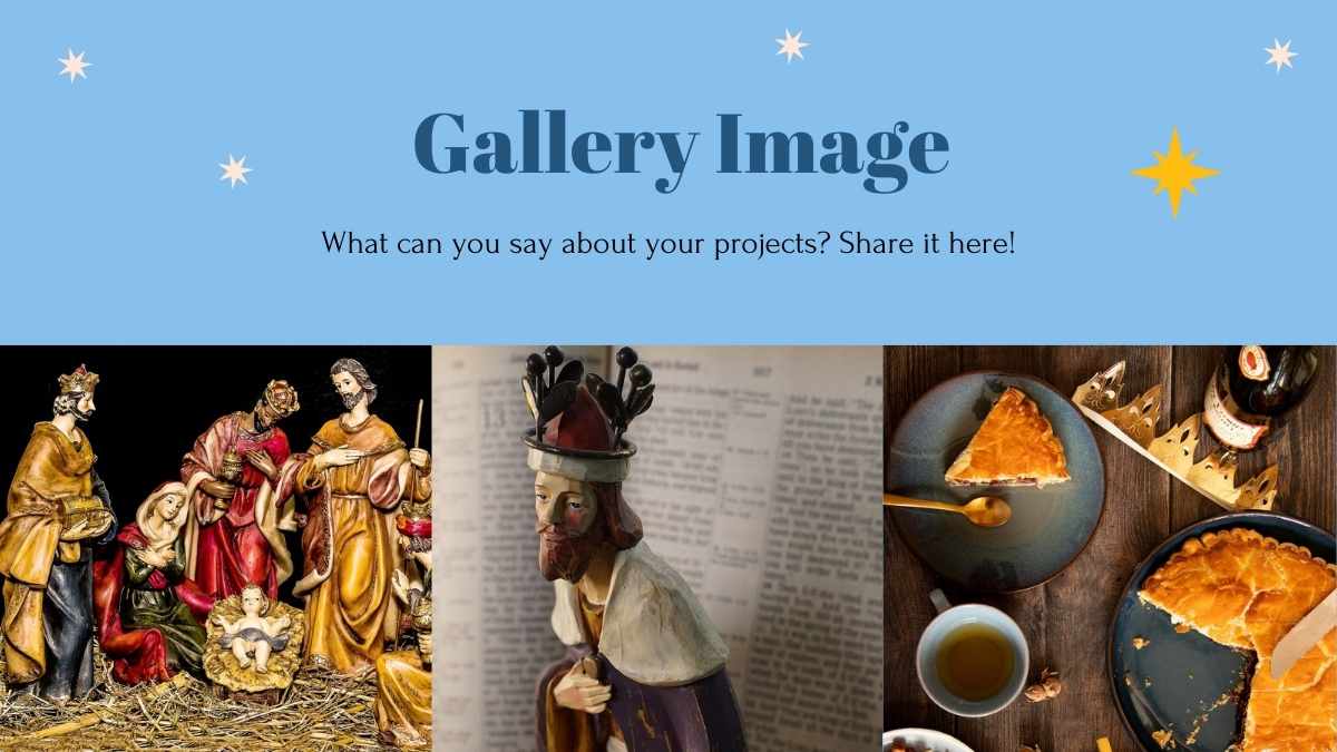 Illustrated Three Kings Day Newsletter Slides - slide 10