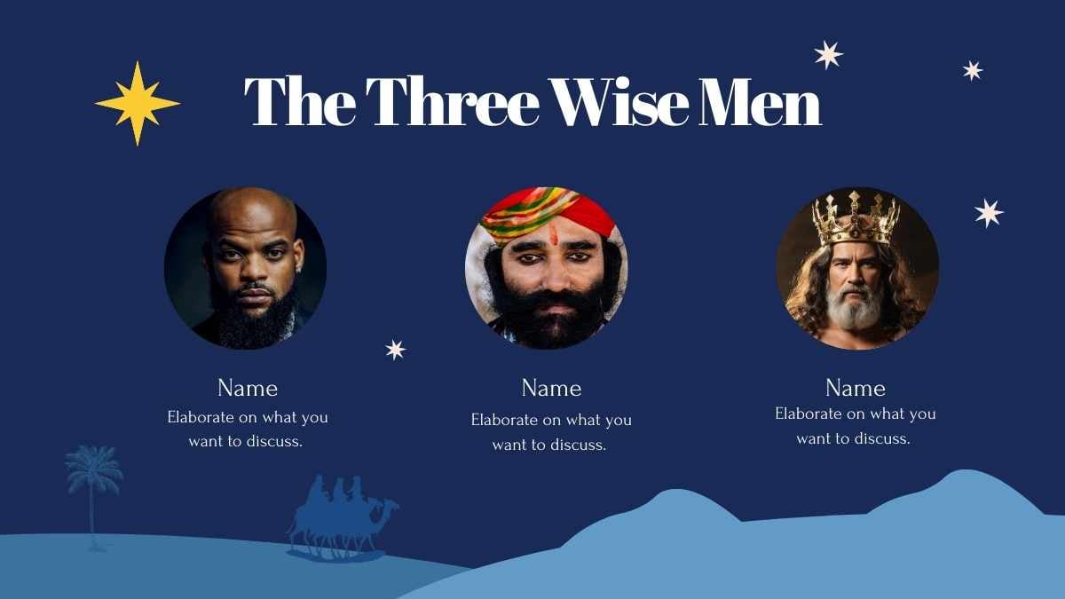 Illustrated Three Kings Day Newsletter Slides - slide 11