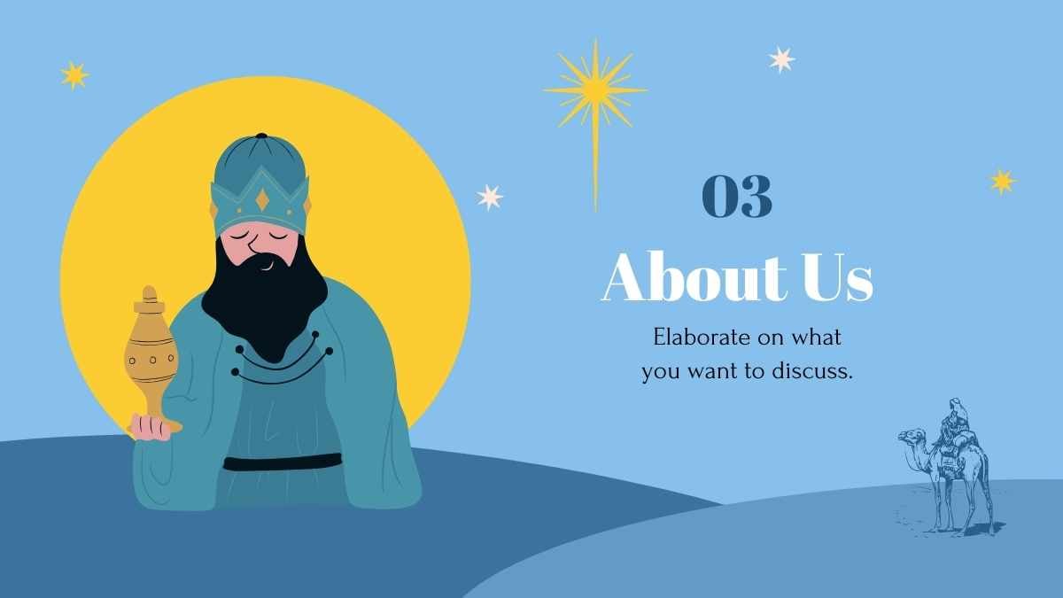 Illustrated Three Kings Day Newsletter Slides - slide 12