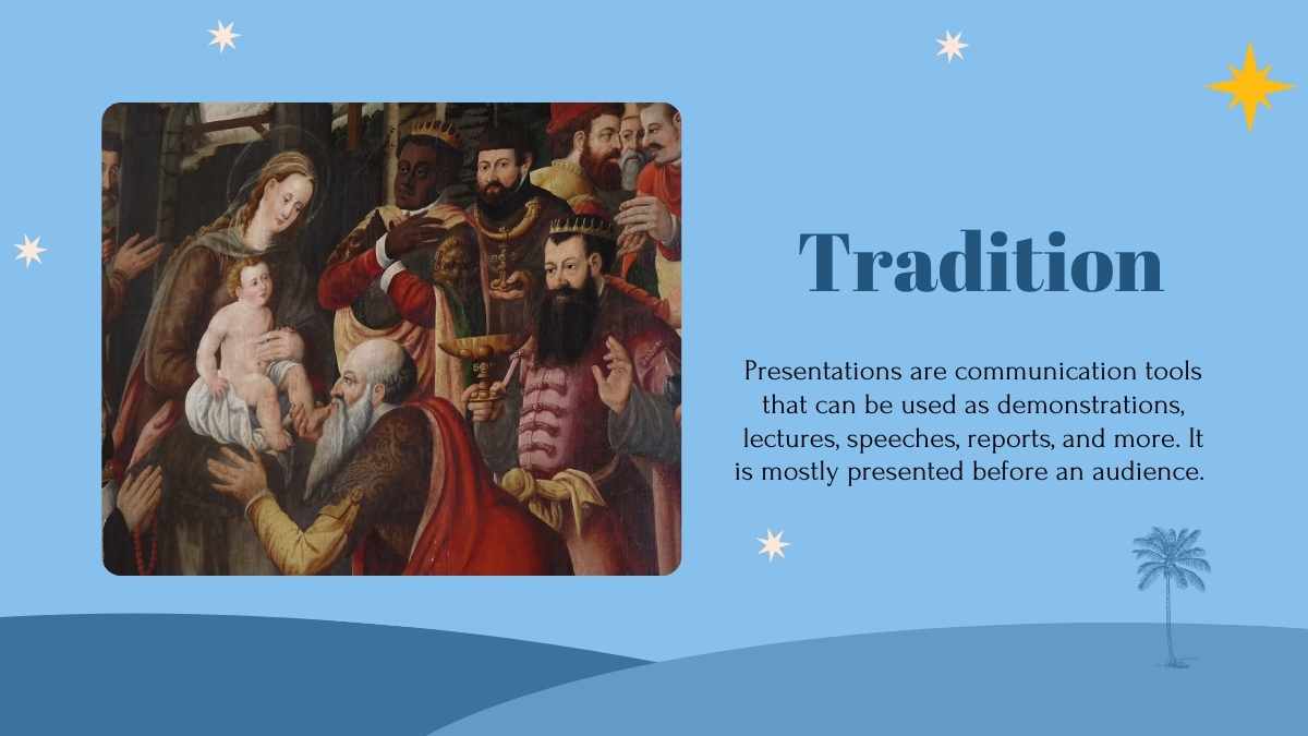 Illustrated Three Kings Day Newsletter Slides - slide 14