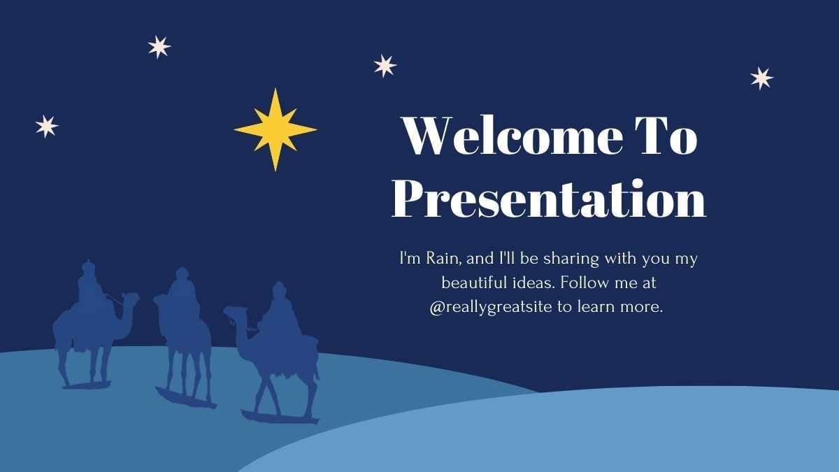 Illustrated Three Kings Day Newsletter Slides - slide 5