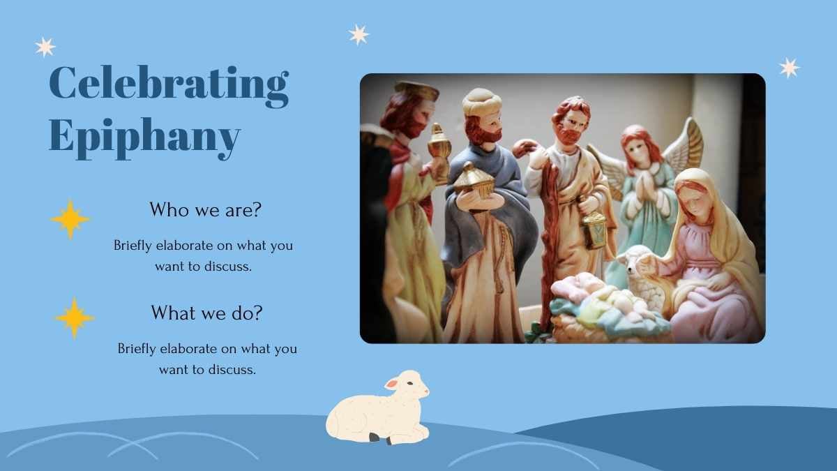 Illustrated Three Kings Day Newsletter Slides - slide 6