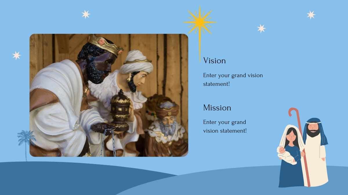 Illustrated Three Kings Day Newsletter Slides - slide 7