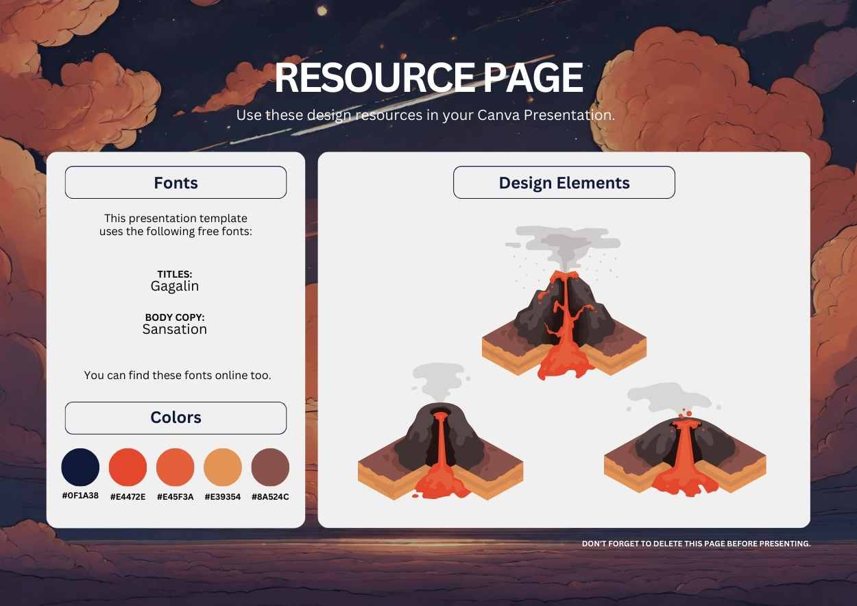 Illustrated Types of Volcanoes Lesson Summary - slide 2