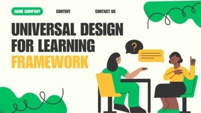 Slides Carnival Google Slides and PowerPoint Template Illustrated Universal Design for Learning Framework 1