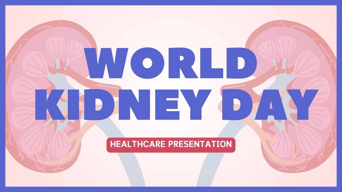 Illustrated World Kidney Day Slides - slide 1