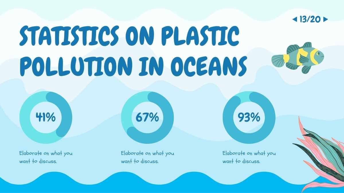 Illustrated World Ocean Day at School - slide 13