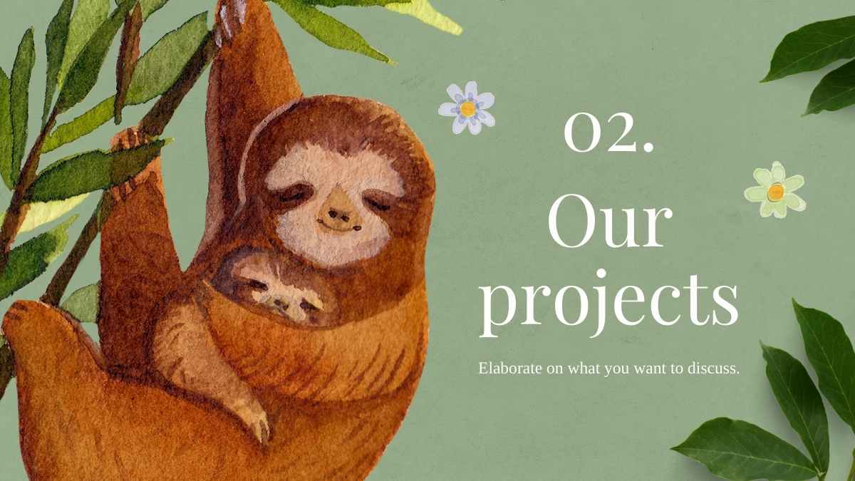 Illustrated World Wildlife Day Slides - slide 7