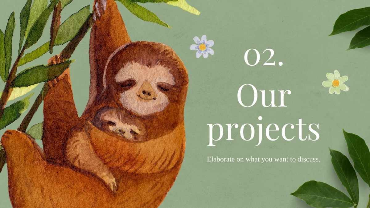 Illustrated World Wildlife Day Slides - slide 7