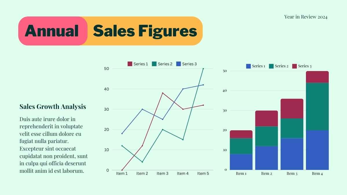 Illustrated Year In Review Slides - slide 8