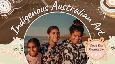 Slides de Arte Indígena Australiana