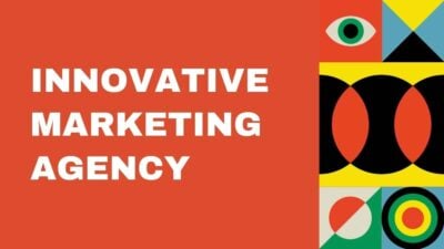 Innovative Marketing Agency Red Animated Creative Slides