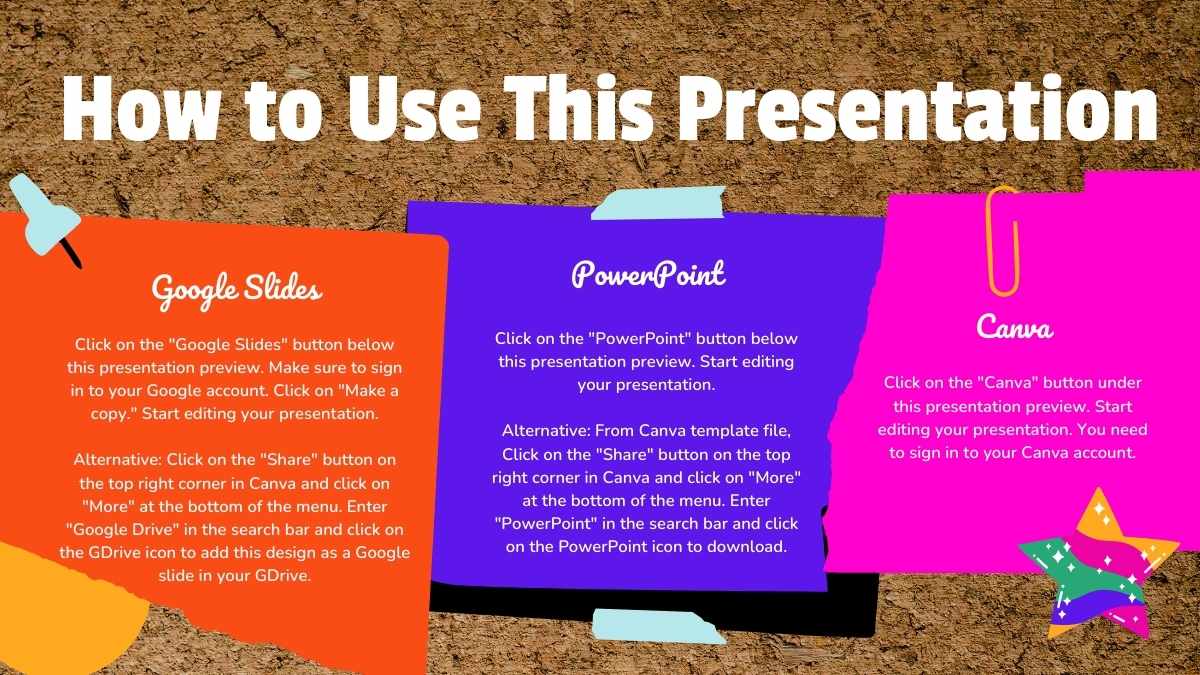 Interactive Bulletin Board Slides - slide 2