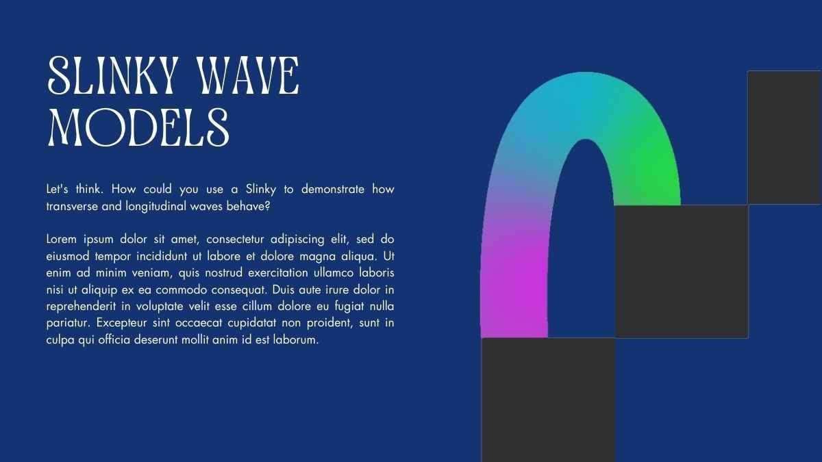 Introducción a Plantillas Creativas para Lecciones sobre Ondas - diapositiva 12