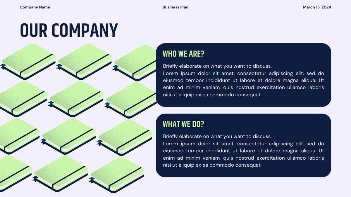 Slide Rencana Bisnis Perusahaan Koperasi Bergaya Isometric - slide 5