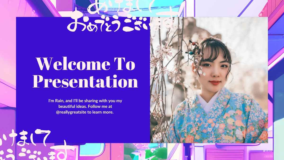 Slides de Newsletter de Ruas Japonesas em Tons Pastel - deslizar 5