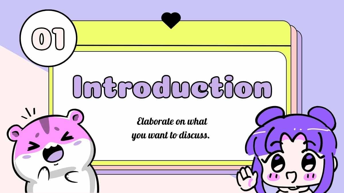 Slides de Estratégia de Mídias Sociais com Interface Kawaii - deslizar 4