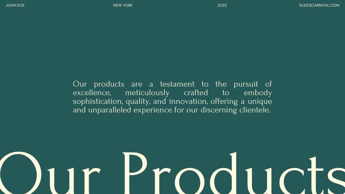 Modern Green Luxury Consulting Tool Slides - slide 8