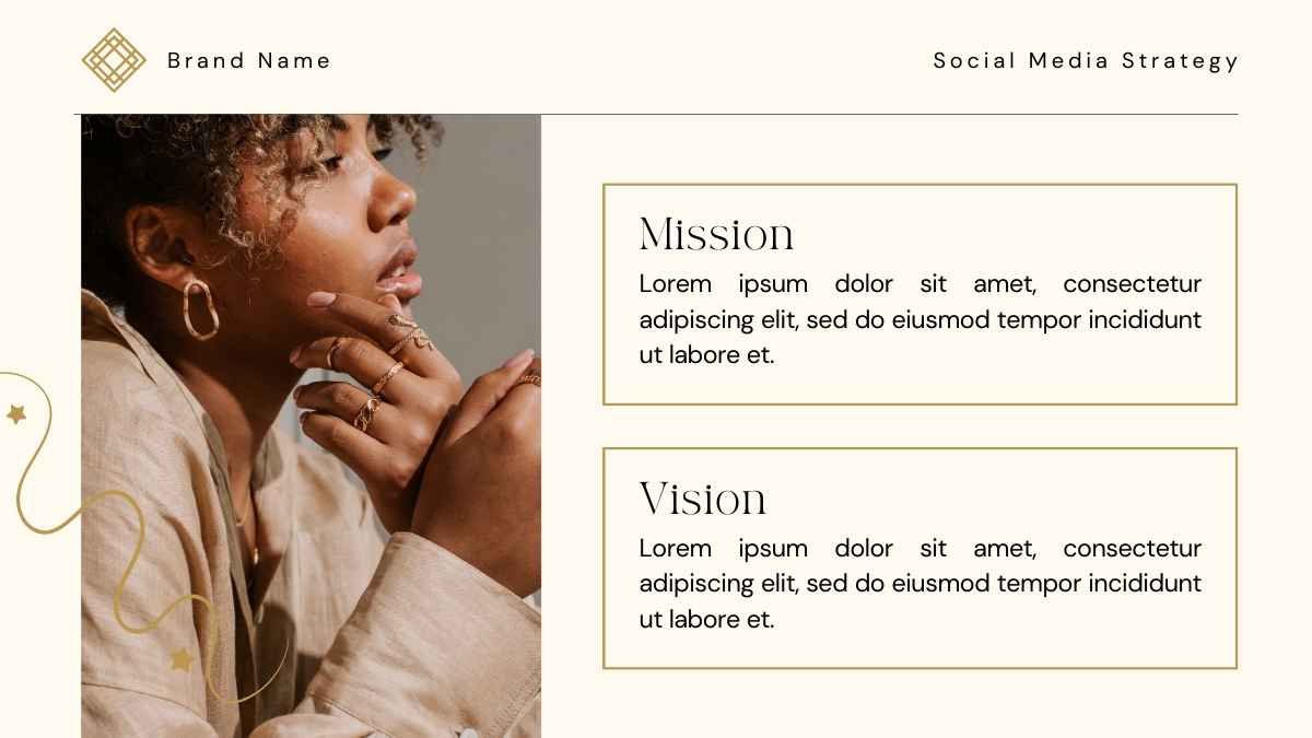 Luxury Jewelry Brand Social Media Strategy Slides - slide 7