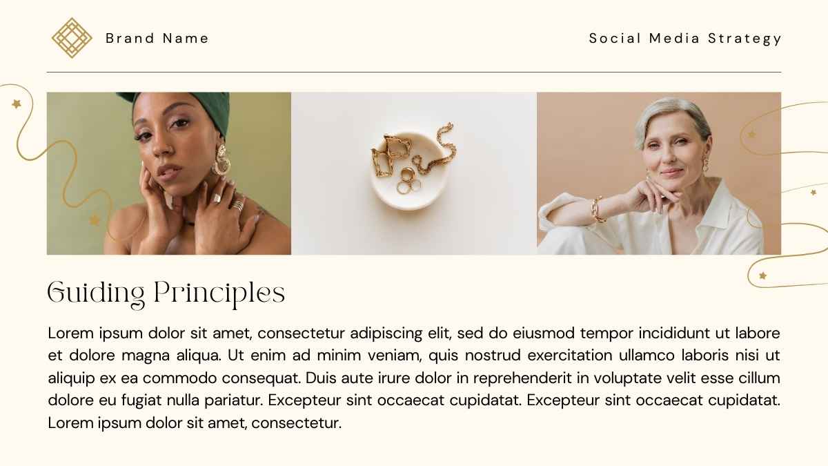 Luxury Jewelry Brand Social Media Strategy Slides - slide 8