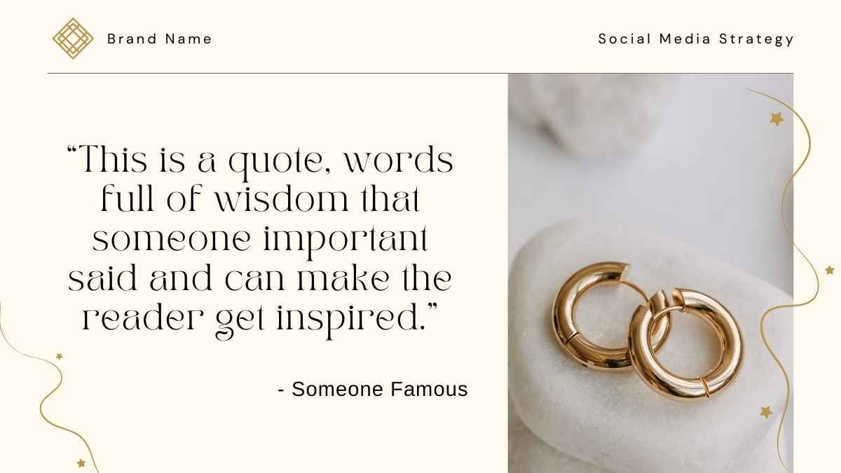 Luxury Jewelry Brand Social Media Strategy Slides - slide 9