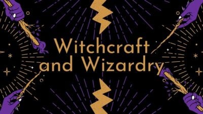 Magical Witchcraft and Wizardry Minitheme Slides